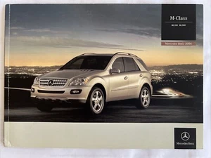 2006 Merced- Benz M-Class ML350, ML500, Owners Sales Brochure - Bild 1 von 2