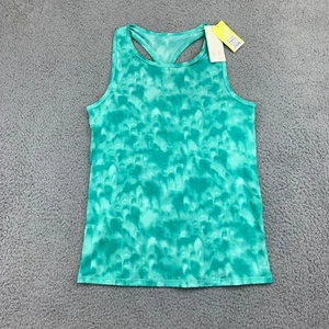 All In Motion Tank Top Womens XL Green Tie Dye Seamless Quick Dry Stretch New - Picture 1 of 10