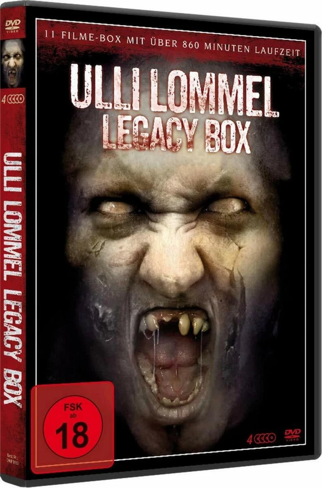 11 Filme ULLI LOMMEL LEGACY Diary of a Cannibal ZOMBIE NATION Zodiac DVD Box NEU - Bild 1 von 1