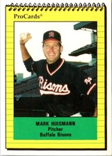 1991 ProCards Mark Huismann #535 Buffalo Bisons