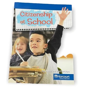 Harcourt Citizenship At School By Andrew Patterson Childrens Educational Book - Picture 1 of 3