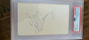 JEFF CONAWAY SIGNED AUTO 3X5 INDEX CARD TAXI GREASE KENICKIE SLABBED PSA DNA  - Picture 1 of 1