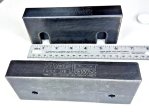 Schnappbacken, gehärtet, 1 Paar, 1" x 2,5" x 6", Made USA - Bild 1 von 1