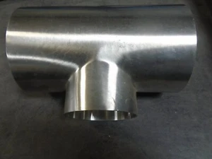 ROHRVERSCHRAUBUNG, REDUZIERSTÜCK, 4 ZOLL BUTTWELD X 3 ZOLL BUTTWELD, 304SS - Bild 1 von 1