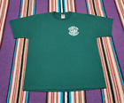 T-shirt vert vintage Y2K International Footprint Association Omaha chapitre taille XL