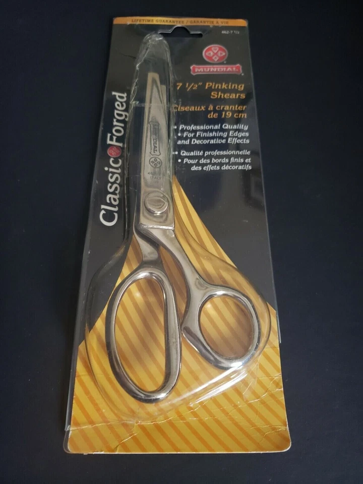 Mundial Sewlite Series 665 Pinking Shears 7 1/2" Scissors NEW - Image 1 of 1