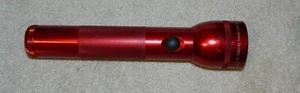 MAGLITE 10” Inch Vintage RED 2 'D' Cell Batteries - Picture 1 of 4