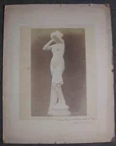 Auguste Seysses. Sculpteur. Signature dédicace Photo à M. Leroy. - Picture 1 of 2