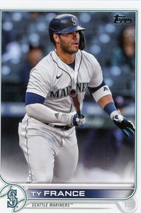 2022 Topps #327 Ty France Excellent