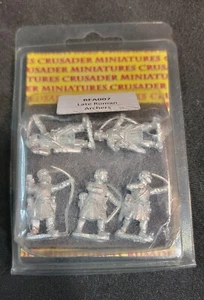 5 Late Roman Archers Ancients Crusaders Miniatures New In Box RFA007 Metal - Bild 1 von 9