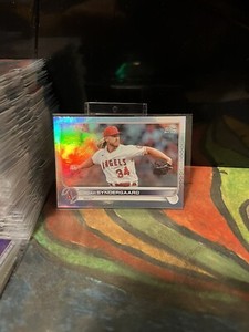2022 Topps Update Rainbow Foil Noah Syndergaard Los Angeles Angels US128