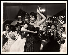 MEXICAN ACTRESS LIBERTAD LAMARQUE STUNNING PORTRAIT 1950s VINTAGE ORIG PHOTO 713