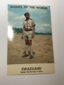 Scouts of the World Postcards 1968 BSA -- SWAZILAND MH3 - Picture 1 of 1