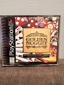 GOLDEN NUGGET PLAYSTATION 1 PS1 TESTED WORKING GAME CIB Black Label - Picture 1 of 6