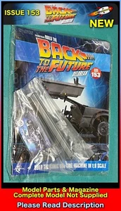 Eaglemoss Build The DeLorean Back To The Future Issue 153 Magazine & Model Parts - Picture 1 of 3