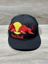 Red Bull Energy Drink Emboidered Logo 7 1/4 Size Hat Vintage