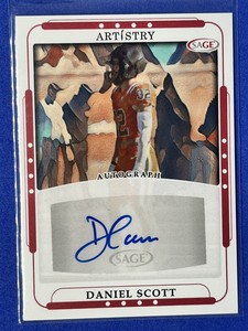 2023 Sage Artistry #ART-DS2 Daniel Scott Auto