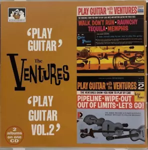 The Ventures Play Guitar/Play Guitar Vol. 2 CD - Imagen 1 de 1