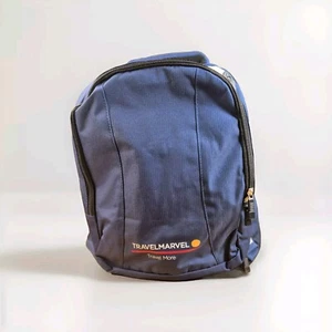 Travel Marvel Backpack Rucksack in Navy/White- New - Picture 1 of 4
