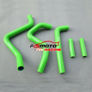 GREEN Silicone Radiator Hose For Kawasaki KX250 KX 250 1994-2004 95 96 97 98 99 - Foto 1 di 6