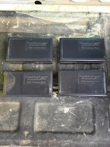 4-Frankford Arsenal #508 Hinge-Top Ammo Box, 50 Round Capacity for 10mm LotOf 4 - Picture 1 of 8