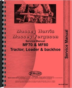 Massey Ferguson 70 80 Industrietraktor Serviceanleitung (MH-S-MF70,80) - Bild 1 von 1