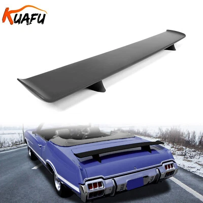 KUAFU For Oldsmobile Cutlass / 442 68-72 69 Black Rear Trunk Lip Spoiler Wing Foto 1 de 4