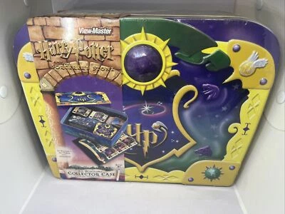 Vintage View Master Harry Potter The Sorcerer's Stone 3D Windows Collectors Tin  - Image 1 of 4