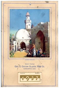 1937 Geo. S. Colton Elastic Web Co. - Easthampton, Massachusetts - Bild 1 von 2