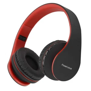 Wireless Bluetooth Over-Ear Stereo Foldable Headphones, Wired Headsets Rechar... - Picture 1 of 9