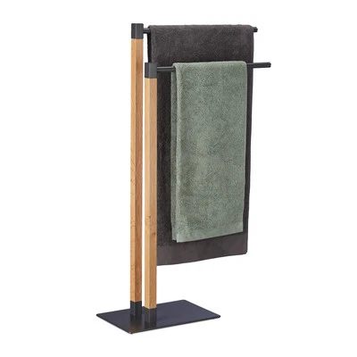 Handtuchhalter Handtuchständer Badetuchhalter Duschtuchständer modern eckig - Bild 1 von 4