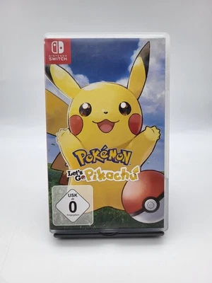 Pokémon Let's Go Pikachu Nintendo Switch OVP *Blitzversand*  - Bild 1 von 4