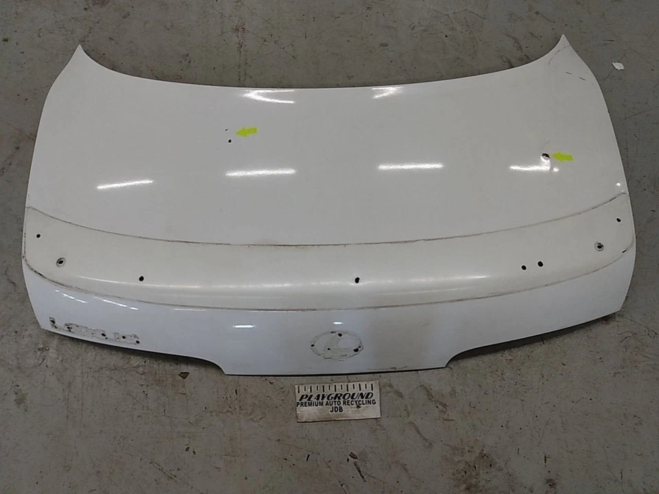 Lexus SC400 SC300 Trunk Hatch Tailgate Without Spoiler White Fits 1992-2000 92 Foto 1 de 4