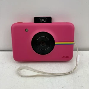 Polaroid Snap Print Digital Camera Pink POLSP01 Tested Working No Charger - Picture 1 of 7