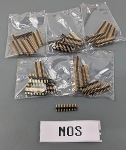(20) GOLD Pin Header 26-Pin 0.100" 2-Row (2 x 13) - Picture 1 of 3