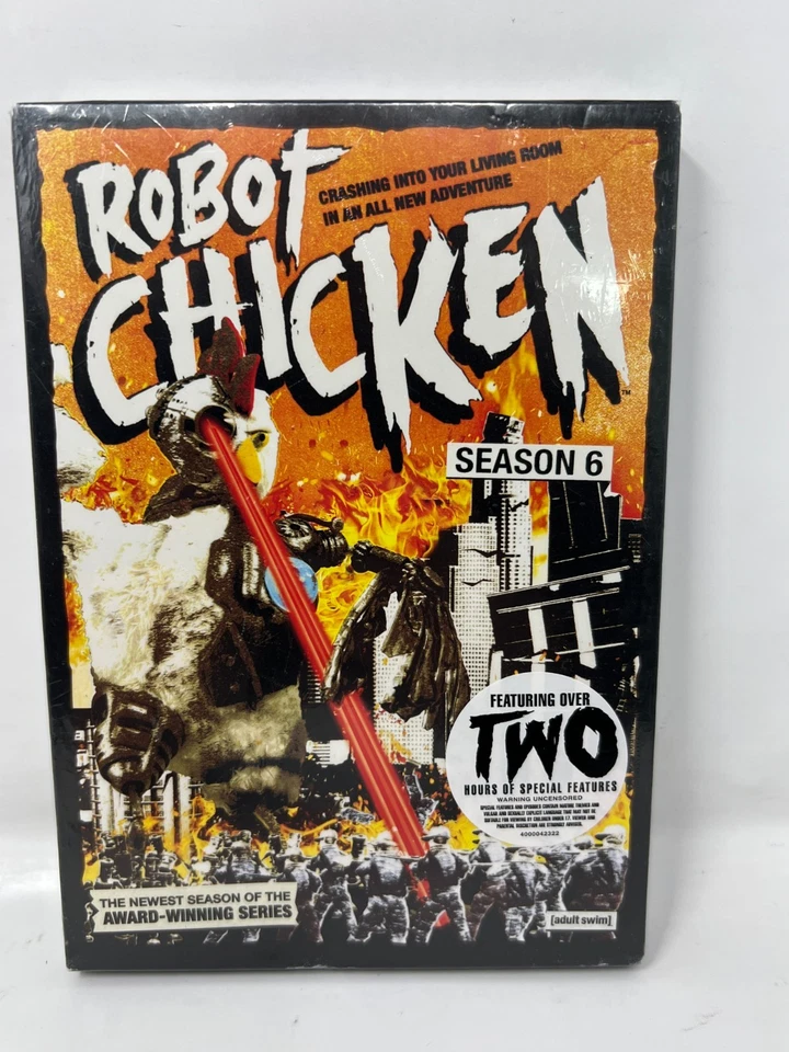 Robot Chicken Season 6 (DVD) NEW ~ Free shipping - Image 1 of 1