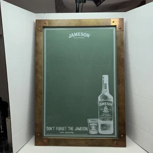 Jameson Irish Whiskey Chalk Board Hanging Wall Large Sign - Authentic 27x19 - Picture 1 of 5