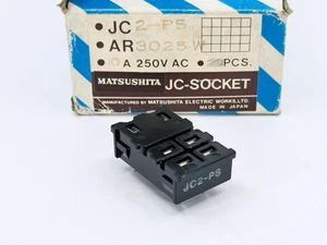 1X JC2-PS MATSUSHITA 6 Position Relay Socket 10A 250VAC For JC2 Relays - Picture 1 of 7