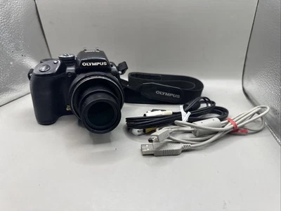 Olympus SP Series SP-570 UZ 10.0MP Digital Camera - W 2 GB xD Memory Card *READ* - Image 1 of 4