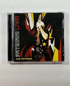 Joe Satriani Satriani Live 2 CD Set (2006) Epic Red Ink - Picture 1 of 5