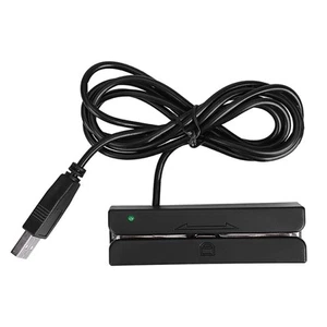 USB MSR90 3 Tracks Hi-Co Magnetstreifen Kreditkarte Reader UB - Bild 1 von 7
