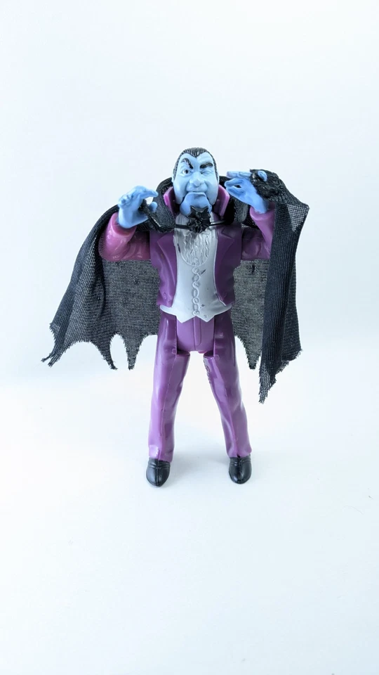 Monstruo Drácula 100% Completo Los Cazafantasmas Real Monstruos 1989 Kenner Foto 1 de 4