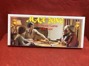 Vintage MAH JONG by MS Michael Stanfield Game Complete Wooden 144 pc Mahjong Set - Picture 1 of 12
