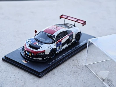 1:43 Spark SG128 Audi R8 LMS Ultra Winner ADAC 24h N-Ring 2014 Whit Problem Read - Immagine 1 di 4