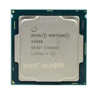 Intel Celeron G3900 G3930 Pentium G4560 Dual-Core CPU LGA 1151 Processor - Image 1 of 4