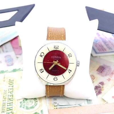 🔥 Редкие часы Ракета Корнавин 🦈 Ракета Союз наручные часы 2609 СССР советские часы - Изображение 1 из 4