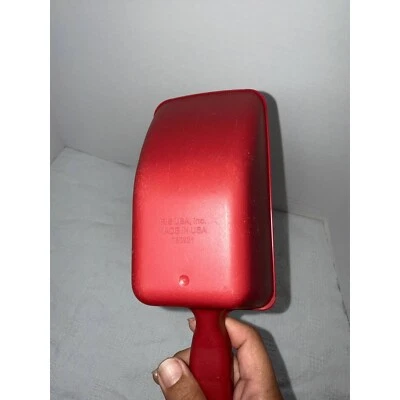 IRIS 美国红色多测量宠物食品勺,最大 2 杯,美国制造 — 第 1/3 张图片