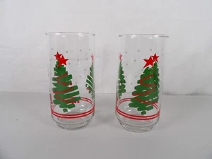 Vasos vintage para árbol de Navidad Libbey 6" - 1 par - Imagen 1 de 9