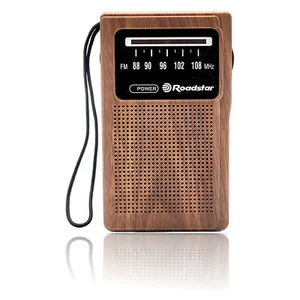 Radio Portátil FM Analógica Funciona a Pilas, Toma de Auriculares Pequeña Ligera - Imagen 1 de 5