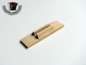 Accordion Valve Pallets Wood 13 x 48 x 6 mm SET OF 5 Import from Italy - Picture 1 of 5